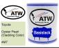 Preview: Toyota, Oyster Pearl (Cladding Color), 4M7: 1L Lackdose, von ATW Autoteile West.